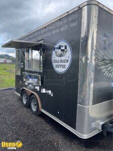 2018 8.5' x 14' Rock Solid Cargo Coffee Trailer | Mobile Coffee Shop