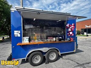 Turnkey - 2024 7' x 12' A a Bowl Concession Trailer Mobile Vending Unit w/ Solar Power