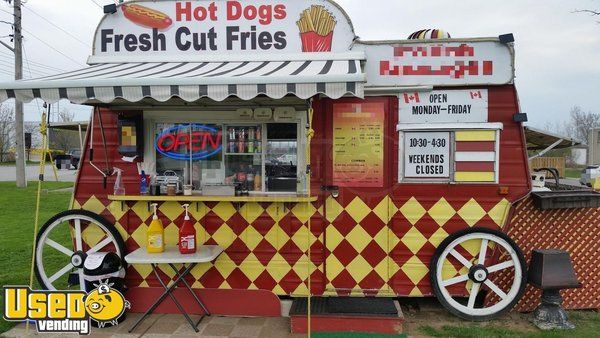 8' x 16' Food Concession Trailer