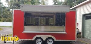 2020 - 6.7' x 13.2' Brand New Food Concession Trailer w/ 2  Gyro Machines