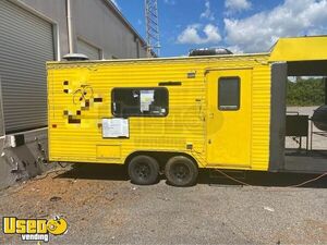 2020 - 10' x 25' Mobile BBQ Unit/ Concession Trailer with Porch