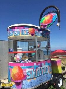 2010 Snowie Shaved Ice Concession Trailer-Snowball Stand