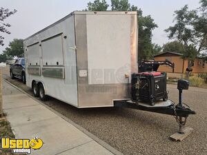 2023 8.5' x 18' Kitchen Food Concession Trailer with Fire Suppression System