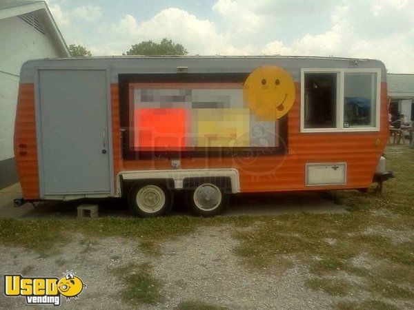 1976 - 8' x 15' Coachman Food Concession Trailer