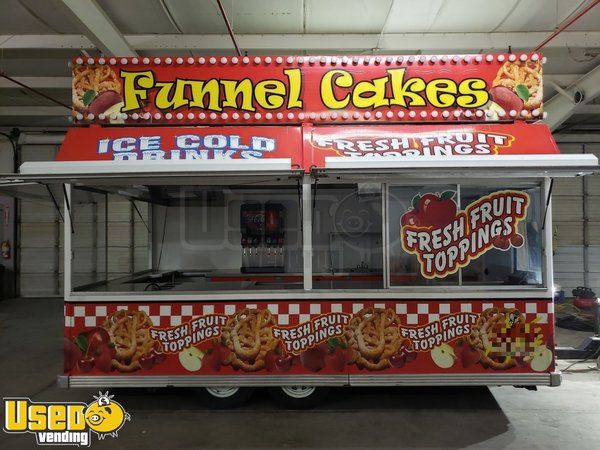 Fully Functional 5' x 18' Century Industries Funnel Cake Concession Trailer