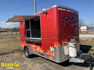 2016 Freedom 6' x 12' Health Dept Approved Kitchen Food Concession Trailer