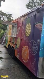 Licensed 2016 - 8.5' x 16' Basic Concession Trailer / Mobile Vending Unit