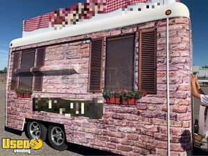 2002 7' x 18' Fibrecore Street Food Concession Trailer / Used Mobile Vending Unit
