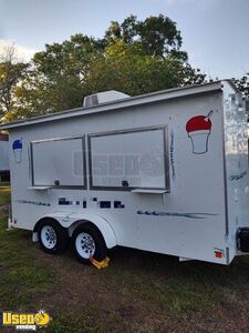 Like-New 2019 Sno-Pro 6' x 14' Snowball-Shaved Ice Concession Trailer