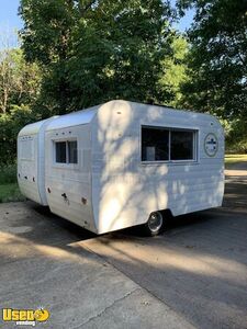 New - 2021 Vintage Look Coffee/Beverage Concession Trailer