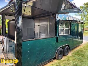 2023 8.5' x 26' Turnkey Freedom Barbecue Kitchen Trailer w/ Porch and Pro-Fire Suppression