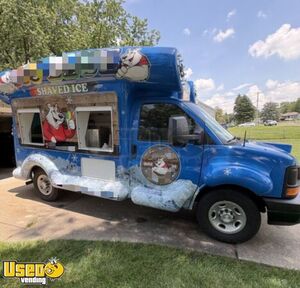 2009 10' Chevrolet Express Shaved Ice Truck Snowball Concession Unit