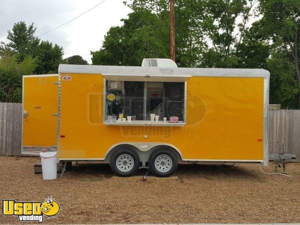 8.5 x 16 Cargo Craft Concession Trailer