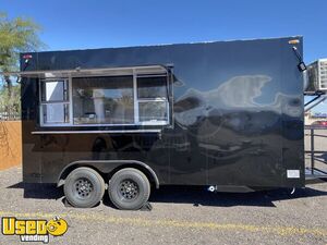 NEW - 2024 8' x 16' Kitchen Food Concession Trailer | Mobile Food Unit