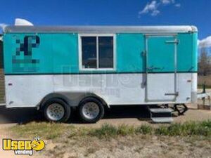 Ready to Serve Used 7' X 14' Mobile Food Catering Trailer with Equipment