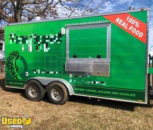 Permitted and Licensed 2019 - 7' x 16' Food Concession Trailer | Mobile Food Unit