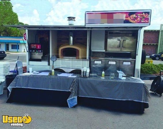 8.5' x 20' Pizza Concession Trailer