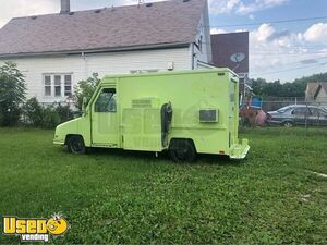 All-Electric Utilimaster Step Van Mobile Kitchen / Used Food Truck