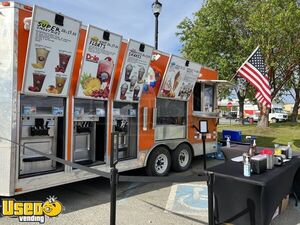 Turnkey Loaded 2015 Freedom Ice Cream and Smoothie Concession Trailer