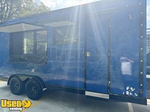 2024 - 8' x 18 Kitchen' Food Concession Trailer w/ Pro Fire System