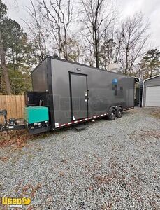 2021 8' x 24' Kitchen Food/Coffee Concession Trailer with Pro Fire System
