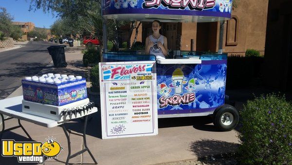 Snowie 8-foot Kiosk Trailer