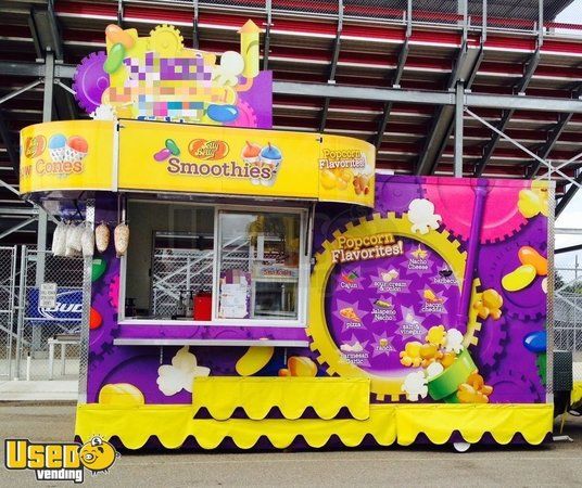 2014 8' x 16' Sno Cone / Popcorn Concession Trailer