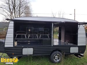 Like New 2021 - 7.5' x 14' Custom Built Pizza Concession Trailer