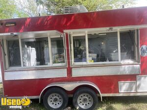 2017 - 7' x 16' Mobile Food Concession Trailer with Pro-Fire Suppression System