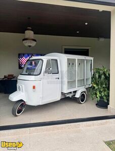 Charming - 2025 Electric Mobile Tap Bar Tricycle with Draft System