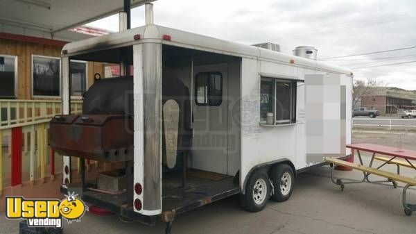 27' BBQ Concession Trailer