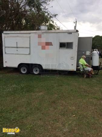 8' x 16' Food Concession Trailer