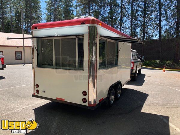 7' x 14' 2008 Street Food Concession Trailer- Never Used