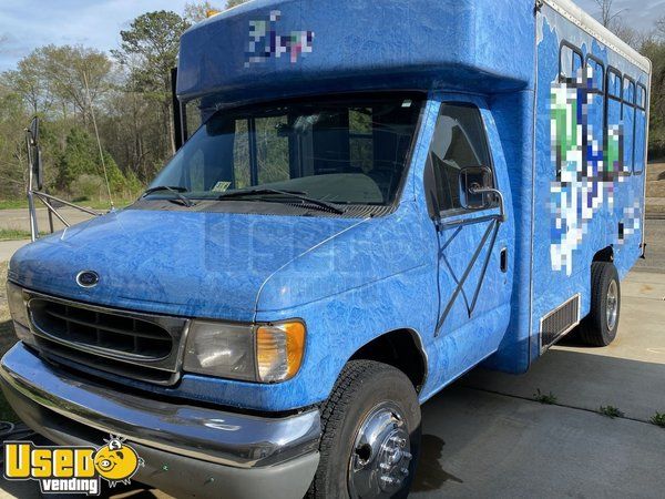 Ready to Serve Ford E-350 21' Ice Cream Truck/Used Mobile Ice Cream Unit