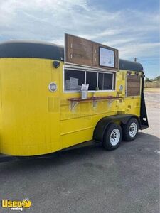 Permitted Retro-Style 2014 - 5.5' x 12' Food Concession Horse Trailer