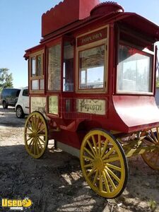 2017 - 12' Vintage Style Replica Hot Dog / Popcorn Concession Wagon