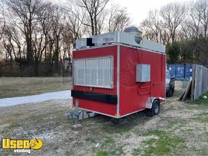 Compact - 7' x 12' Food Concession Trailer | Mobile Food Unit