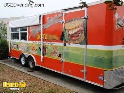24 x 8 Custom Concession Food Trailer
