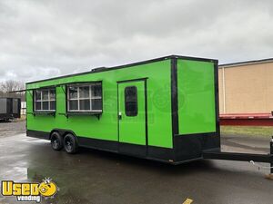 Like-New - 2024 8' x 24' Quality Cargo Ice Cream Concession Trailer | Mobile Dessert Unit