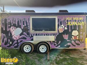 Eye Catching - 2020 8' x 16' Soft Serve / Shaved Ice & Food Concession Trailer