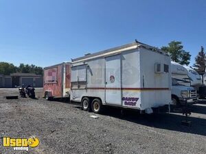 PROFITABLE - 8' x 16' Wells Cargo Food Concession Trailer Turnkey Mobile Vending Unit