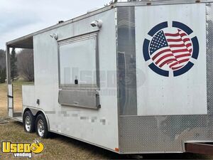 2017  8.5' x 20' Kitchen Food Concession Trailer with Fire Suppression System
