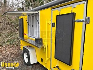 Compact- 2015 5' x 10' Food Kitchen Concession Trailer with Pro Fire System