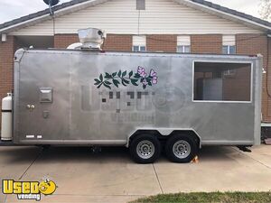 2018 25' Kitchen Food Concession Trailer with Pro Fire System
