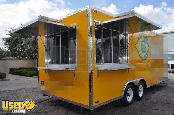 20' Mobile Kitchen Concession Trailer