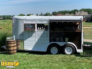 Beautiful 1986 Trailmaster Horse Trailer Conversion Mobile Bar/Bar on Wheels