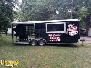 2021 Cargo Mate 8.5' x 22' Barbecue Concession Trailer with 8' Porch