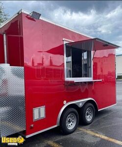 2022 8' x 16' Commercial Mobile Kitchen / Street Food Vending Trailer