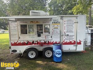 2019 7' x 16' Kitchen Food Trailer | Food Concession Trailer