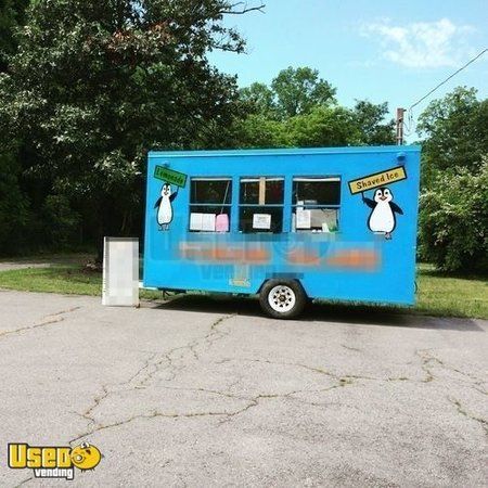 Shaved Ice Concession Trailer